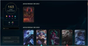 Vendo Conta Gold 3 - League of Legends LOL