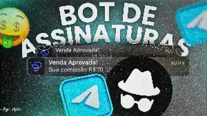 Bot de Assinaturas para TELEGRAM (Com PushinPay)