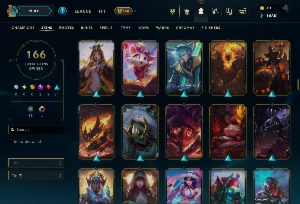 Conta Lol 166 Skins|Todos Os Bonecos|Full Acesso - League of Legends
