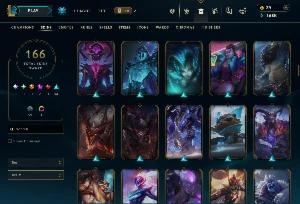Conta Lol 166 Skins|Todos Os Bonecos|Full Acesso - League of Legends