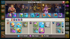Cv17 Rushado + 3K Gemas - Clash of Clans