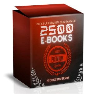 2.500 Ebooks PLR's PT-BR