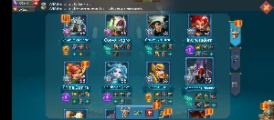2 contas de Lords Mobile