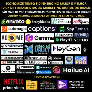 Ferramentas De Mineração / Design / Ias / Edição E Seo - Assinaturas e Premium