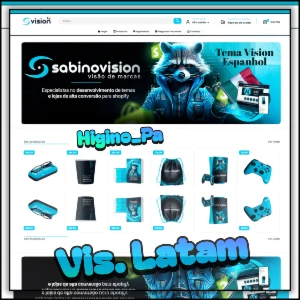 Tema Shopify Vision Genérico Latam Espanhol + Atualizações