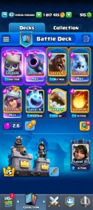 Conta de Clash royale top pra jogar!!!!