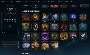 Conta LoL Full Acesso - 116 Champs e 140 Skins - Mono Zed - League of Legends