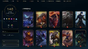 Conta LoL Full Acesso - 116 Champs e 140 Skins - Mono Zed - League of Legends