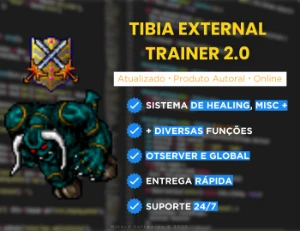 Tibia Trainer - Healing, Training, Misc e + | Ot E Global 🪄
