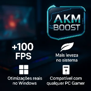 AKM BOOST – Acelerador de Jogos no PC - Softwares and Licenses