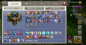 CV 17 quase full - clash of clans