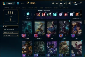 Mestre com 85 Champs e 35 Skins ( 36 PDL ) - League of Legends LOL