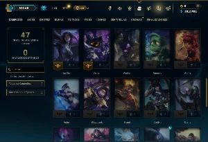 Esmeralda 1 com 45 Champs e 3 Skins - League of Legends LOL