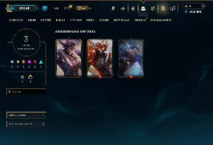 Esmeralda 1 com 45 Champs e 3 Skins - League of Legends LOL