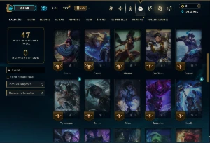 Esmeralda 1 com 45 Champs e 3 Skins - League of Legends LOL