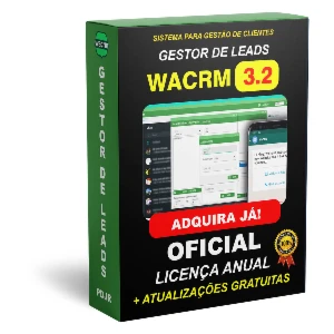 CRM Wh4ts4pp - Lic. Anual + Atualizações - Outros