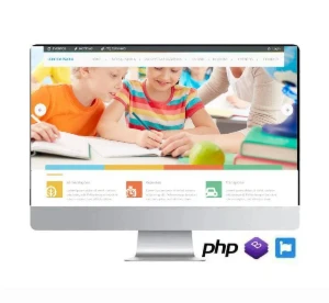 Script – Site Escola Com Painel Responsivo 100% Php Grátis - Others