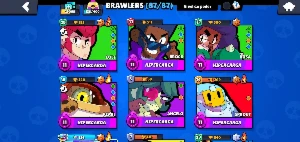 Conta Brawl Stars todos Brawlers 29k trofeus