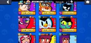 Conta Brawl Stars todos Brawlers 29k trofeus