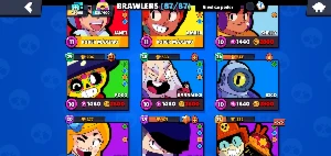 Conta Brawl Stars todos Brawlers 29k trofeus