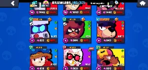 Conta Brawl Stars todos Brawlers 29k trofeus