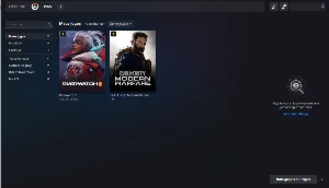 vendo conta blizzard c cod modern warfare e overwatch