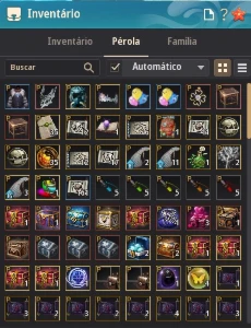 Conta lifeskill focada em treinamento e pesca, porém com 590 - Black Desert