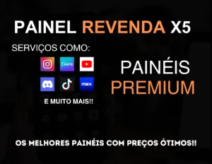 Painel de Revenda X5 - Contas Netflix e Spotify Etc.. 🚀🔥