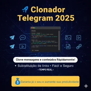 💎 Clonador de Grupos Telegram