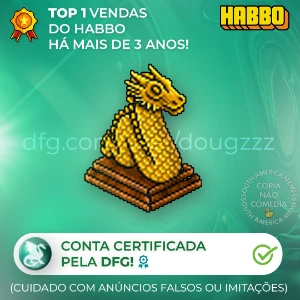 RARO SERPA GOLD - HABBO BR/PT