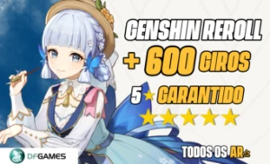 ✨ Genshin Impact Contas Reroll ✧ Mais De 600 Tiros!