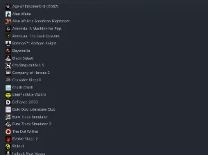 Conta da Steam com mais de 10 anos, mais de 50 jogos