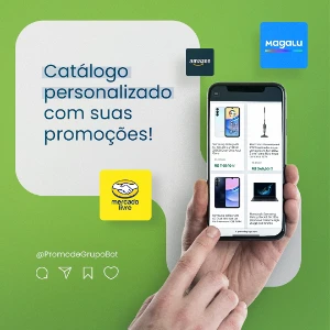 Bot para Afiliados Amazon, Mercado Livre e Magalu - 30 Dias