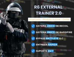 Rainbow 6 External Trainer | Recoil & Rapid Fire 🎯