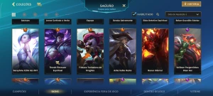 Conta WR platina 46 skins - League of Legends: Wild Rift LOL WR