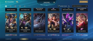 Conta WR platina 46 skins - League of Legends: Wild Rift LOL WR