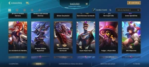 Conta WR platina 46 skins - League of Legends: Wild Rift LOL WR