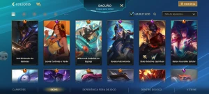 Conta WR platina 46 skins - League of Legends: Wild Rift LOL WR