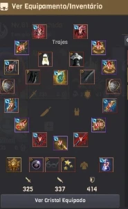 Conta Bdo Mago/Guardian 739Gs Barraca Fada Perfeita