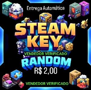 Steam Keys Aleatórias +1 Brinde / jogos entre R$3,99 A R$200 - Outros