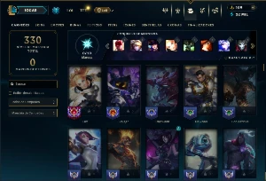 Ferro 4 com 150 Champs e 59 Skins + Kayle Juiza - League of Legends LOL