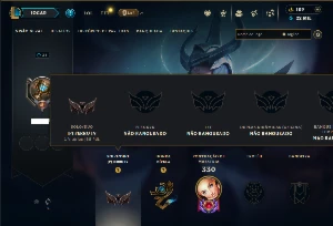 Ferro 4 com 150 Champs e 59 Skins + Kayle Juiza