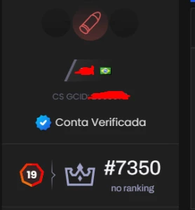 Conta Prime Cs2 + Level 19Gc