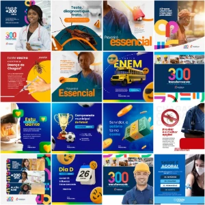 Pack 50 Artes editáveis Photoshop – Prefeitura - Outros