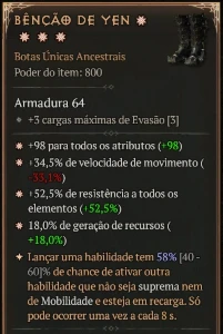 Diablo 4 Temporada 7 - Serviços - Items - Glifos - Pits