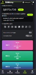 Site de Investimento BIT MINING - Softwares and Licenses