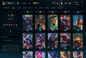 Conta Lol Com 119 Skins|Level 246|Todos Os Campeos - League of Legends