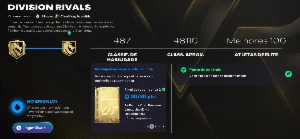 Divisão ELITE no Rivals EA FC 26 (PC)