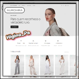 Tema Shopify Aurohra + Atualizações e Brindes