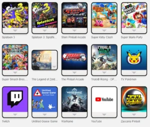 Conta Nintendo Switch Smash Bros, Splatoon 3, Mortal Kombat - Outros